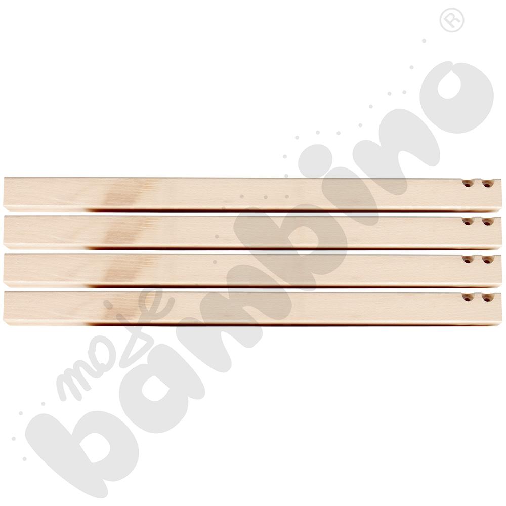 Nogi kwadratowe, 4 szt. rozm. 4 (64 cm)