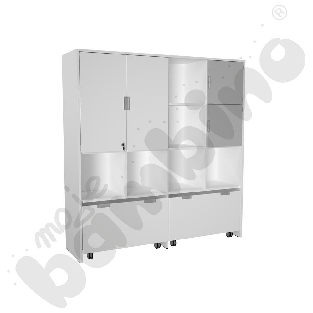 Quadro - zestaw 240, biała skrzynia