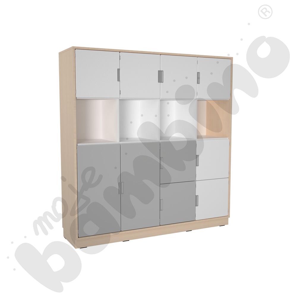 Quadro - zestaw 242, skrzynia klon jasny
