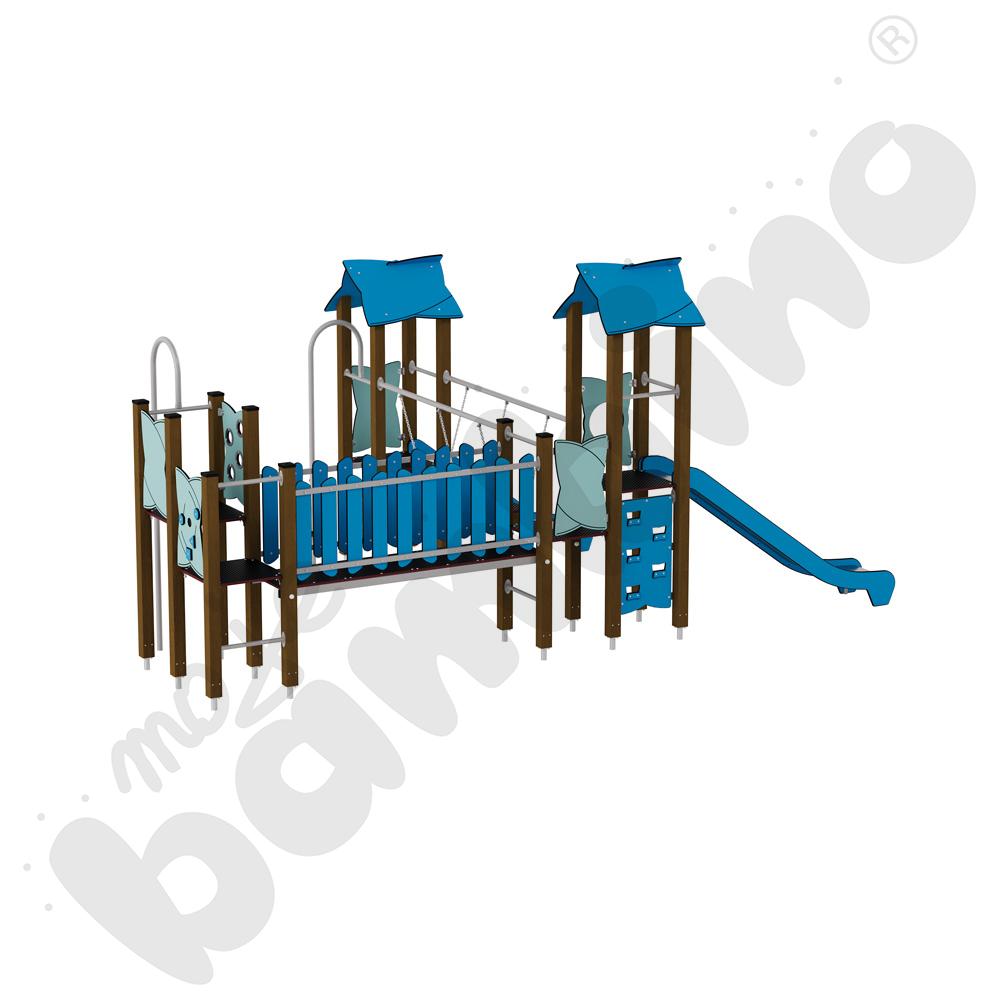 Zestaw Urbi 8, słupy drewniane B