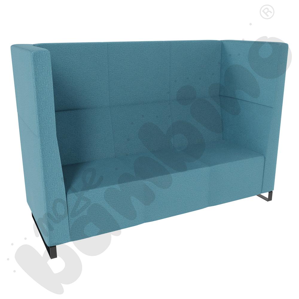 Sofa Universum 3-os. wys. 133 cm, 2 boki średnie, tkanina KG07