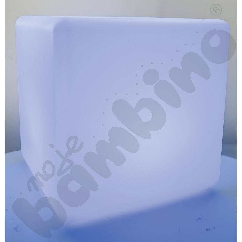 Lampa LED - sześcian duży 
