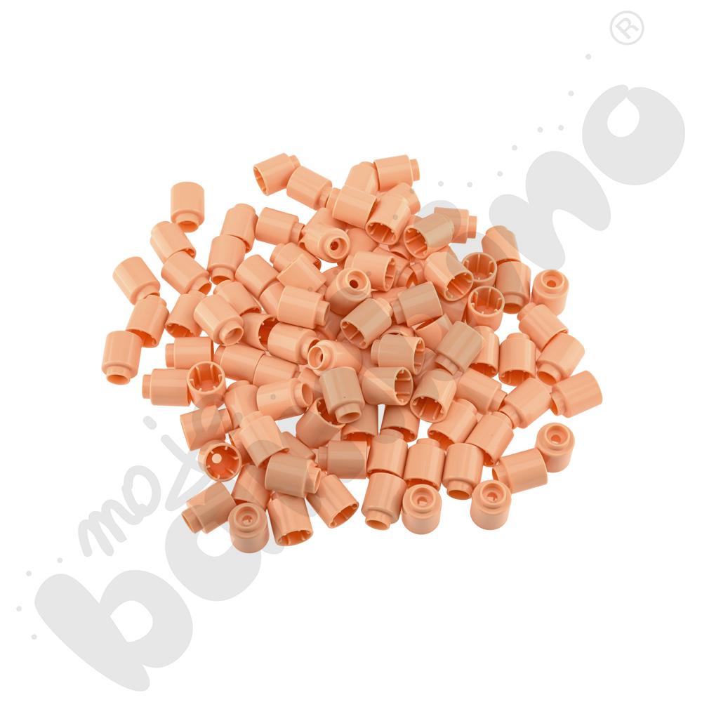 BOTZEES WALL - klocki 1-pinowe, cieliste
