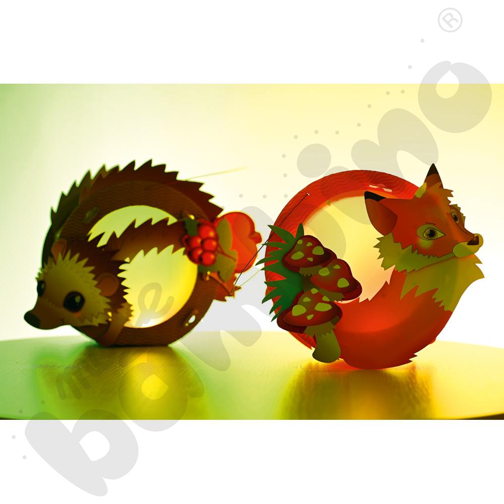 Papierowy lampion Jeż Papierowy lampion Jeż