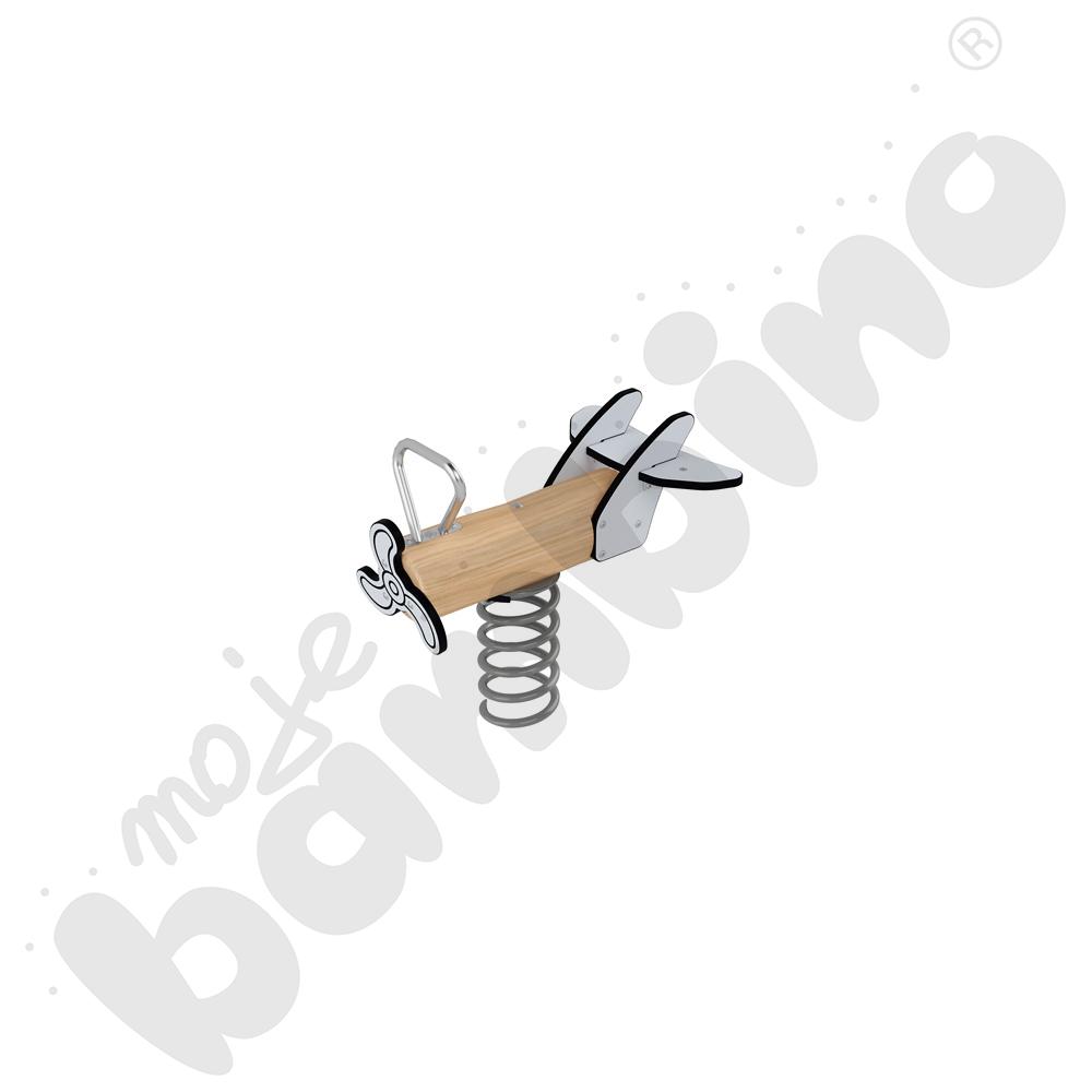 Robinio - samolot na podstawie betonowej