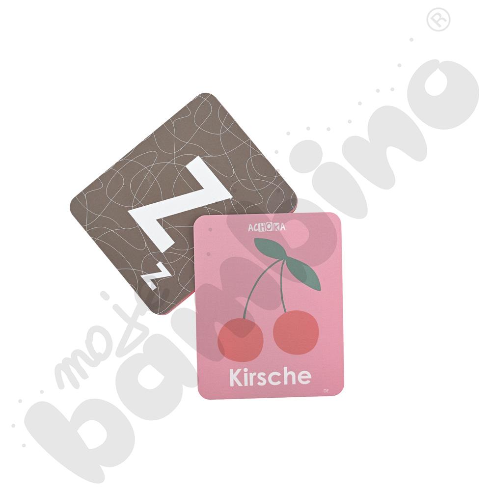 LOGI miniBot - alfabet - w języku niemieckim