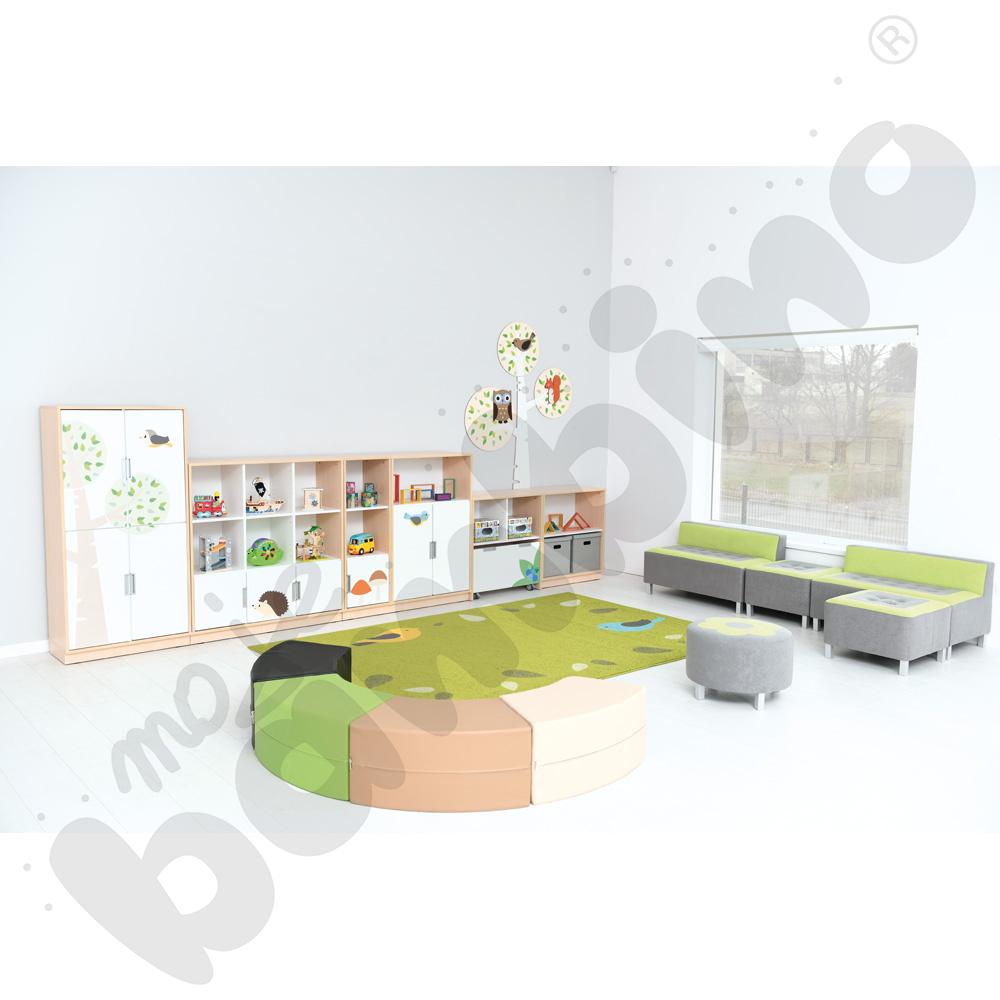 Quadro - zestaw Las 90 st., cichy domyk, klonowa skrzynia