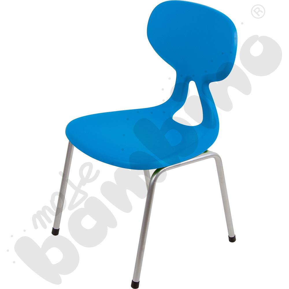 Krzesło Colores rozm. 6 niebieskie