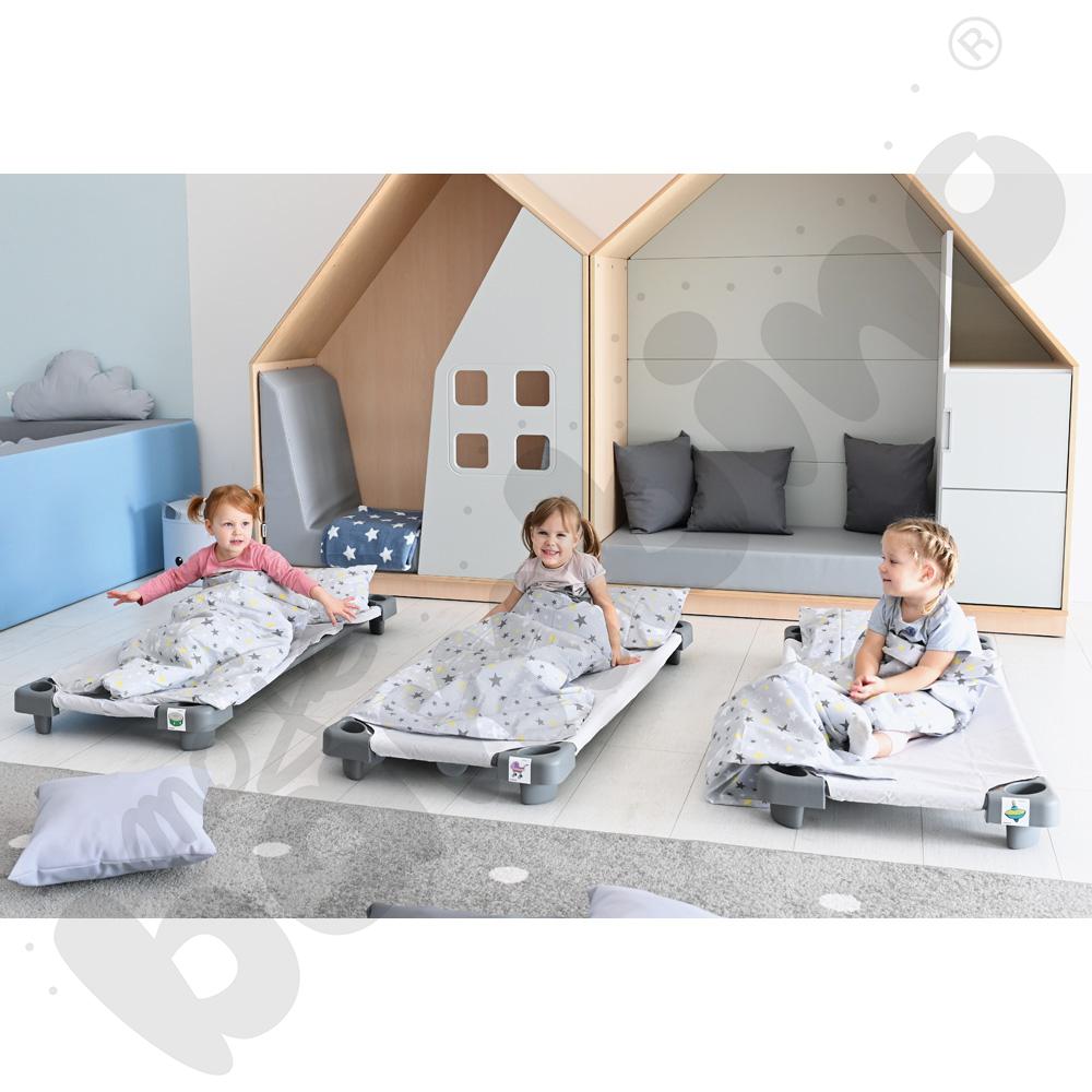 Komplet pościeli przedszkolnej - szary Komplet pościeli przedszkolnej - szary