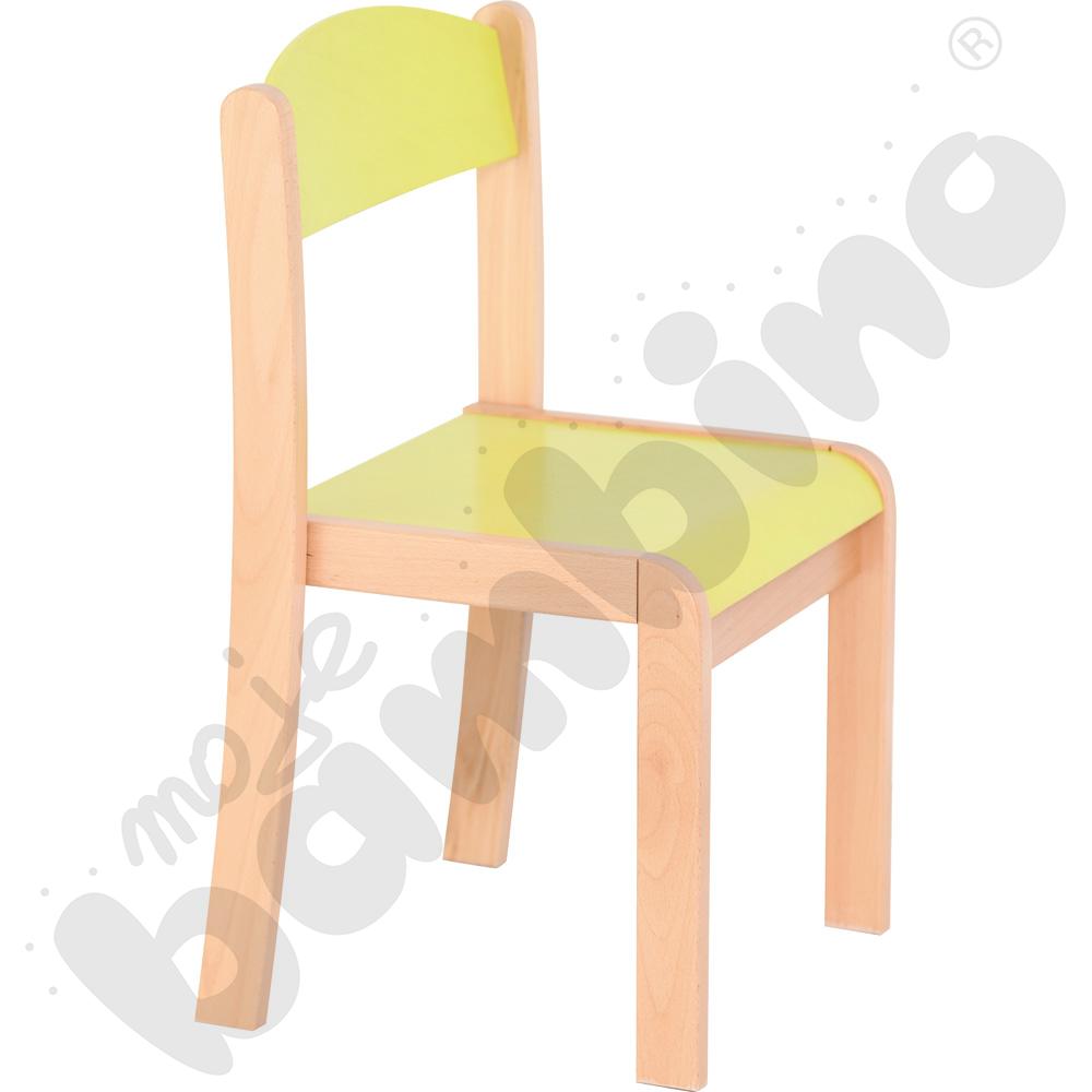 Krzesło Filipek PASTEL limonka, rozm. 3