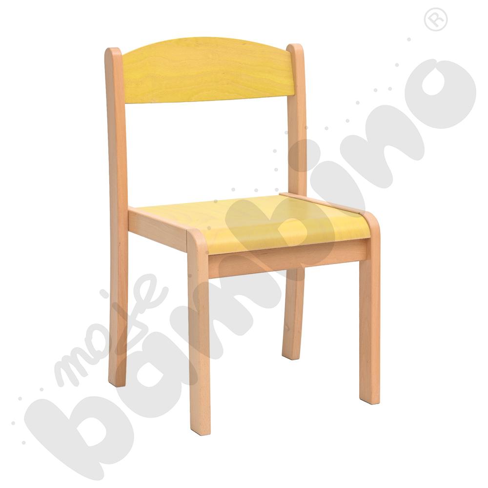 Krzesło Filipek PASTEL limonka, rozm. 4