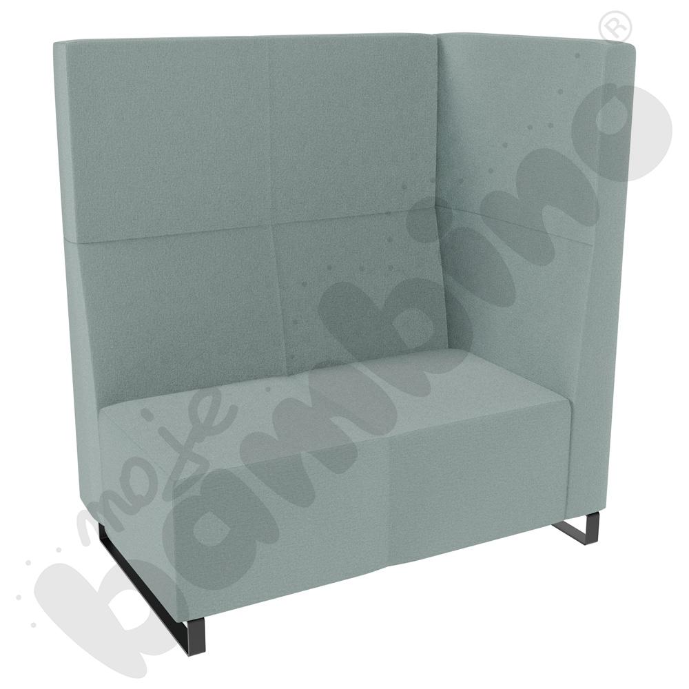 Sofa Universum 2-os. wys. 133 cm, bok średni lewy, tkanina KG01