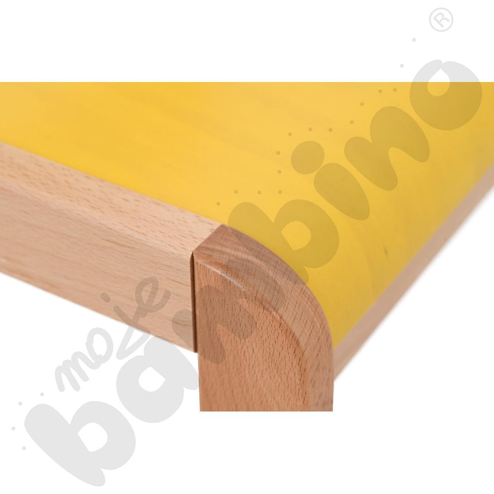 Krzesło Filipek PASTEL żółte, rozm. 3