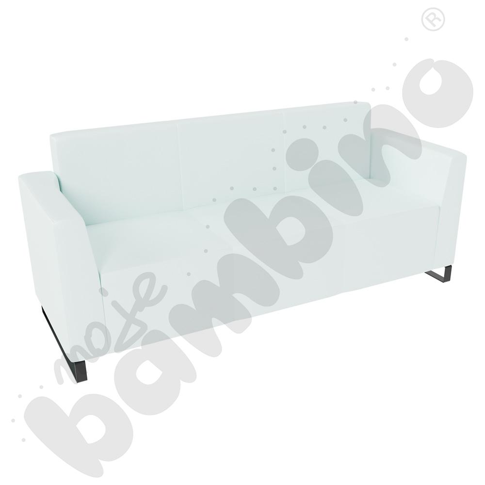Sofa Universum 3-os. wys. 82 cm, 2 boki niskie, tkanina MT13