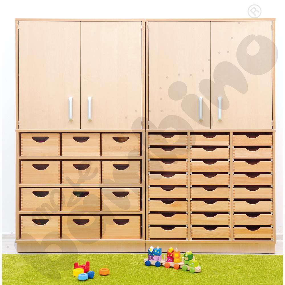 Nadstawka Flexi-TJ D, szer. 89 cm, klon jasny Nadstawka Flexi-TJ D, szer. 89 cm, klon jasny