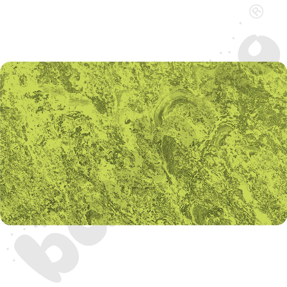 Cichy blat Plus prostokątny, 80 x 140 - zielony