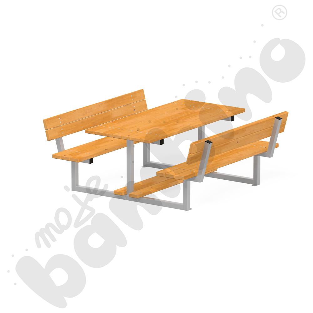 Ławkostół z oparciem wolnostojący