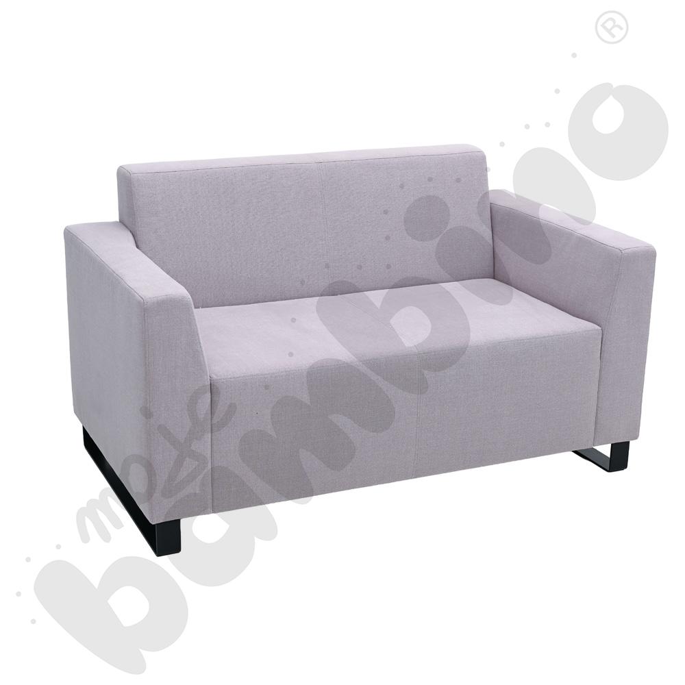 Sofa Universum 2-os. wys. 82 cm, 2 boki niskie, tkanina KG21