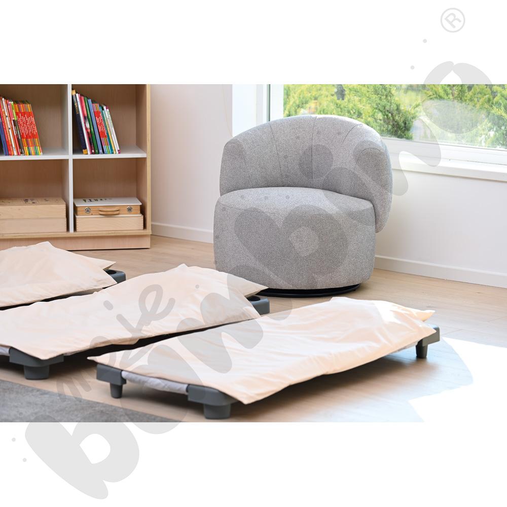 Fotel obrotowy Natalie jasnoszary Fotel obrotowy Natalie jasnoszary