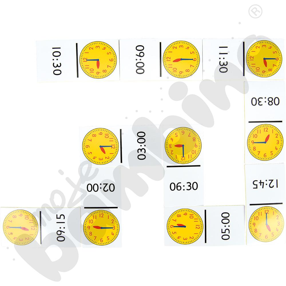 Domino z zegarem