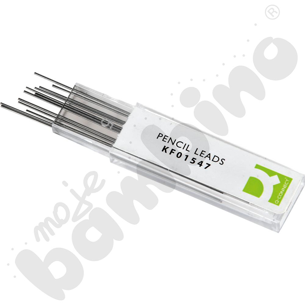 Grafity do ołówków Q-CONNECT 0,5 mm, HB