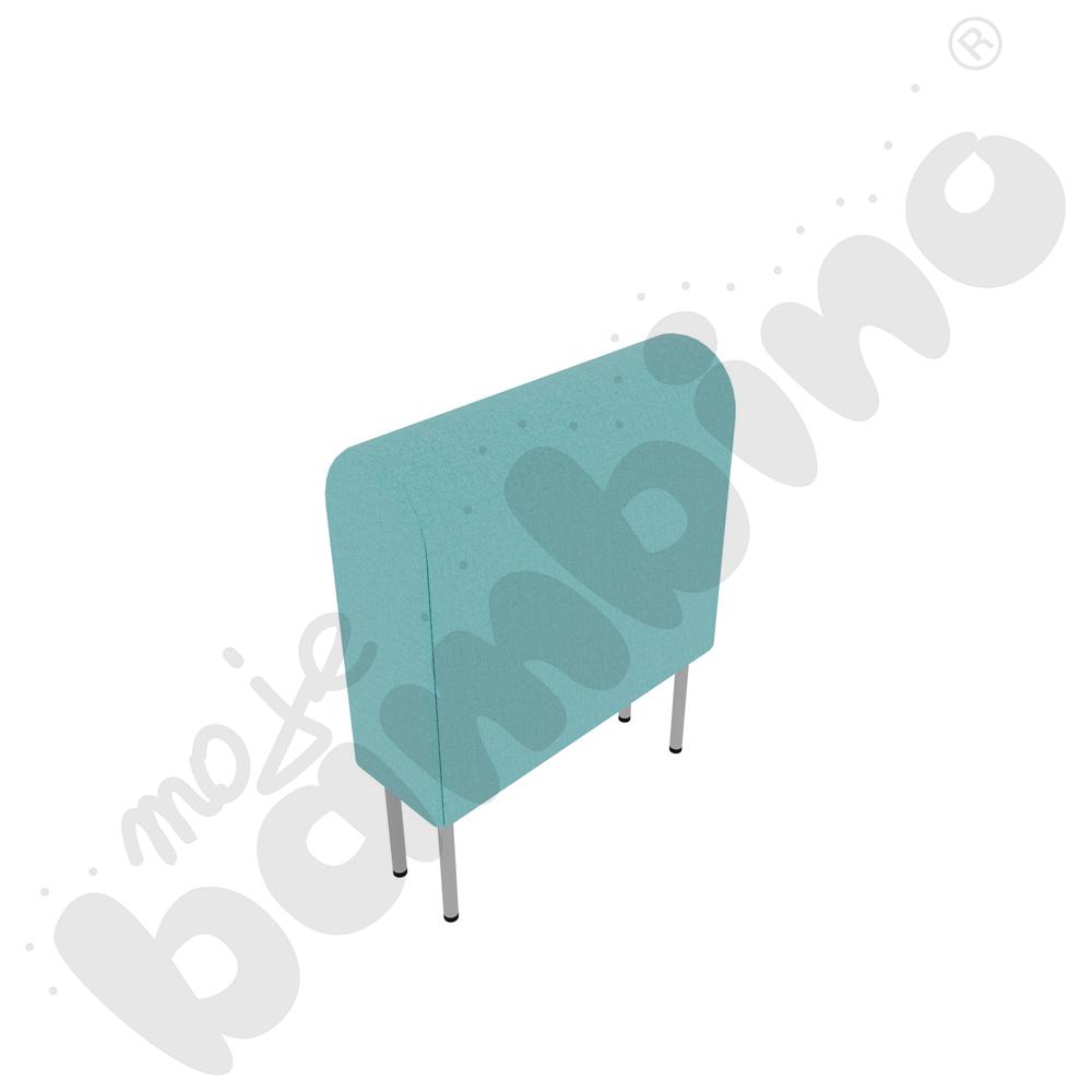 Moduł Versa 60x20x74 cm z plastikowymi stopkami, stelaż jasnoszary, tkanina RO20 Moduł Versa 60x20x74 cm z plastikowymi stopkami, stelaż jasnoszary, tkanina RO20