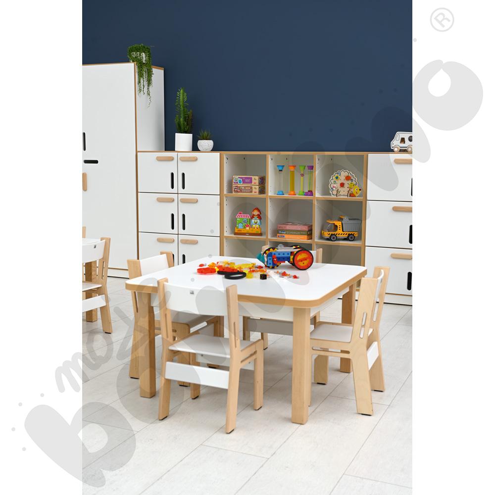 Białe krzesło NEA rozm. 2