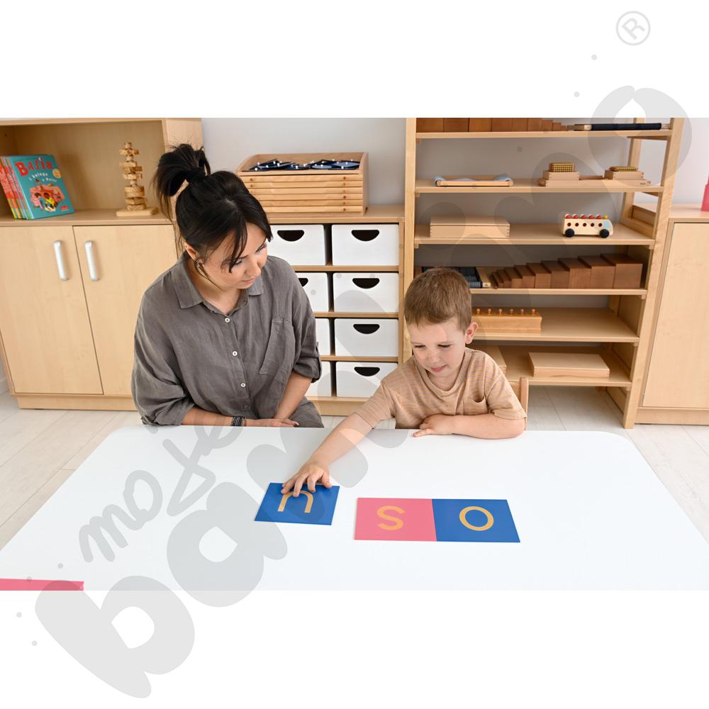 Szorstkie litery Montessori