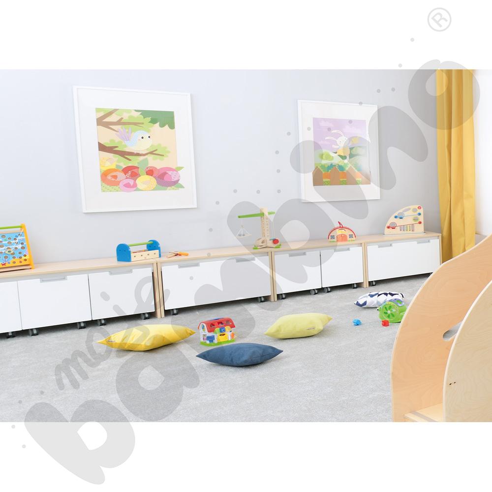 Quadro - zestaw 123, skrzynia klon jasny