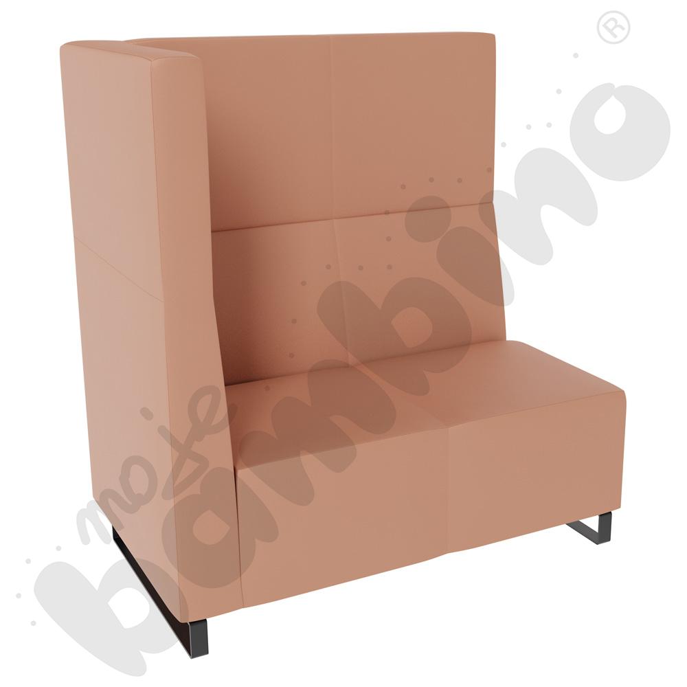 Sofa Universum 2-os. wys. 133 cm, bok średni lewy, tkanina MT06