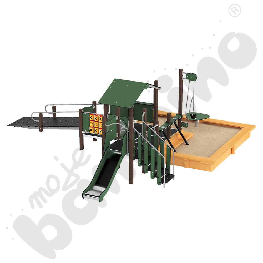Zestaw Quadro z piaskownicą, recykling