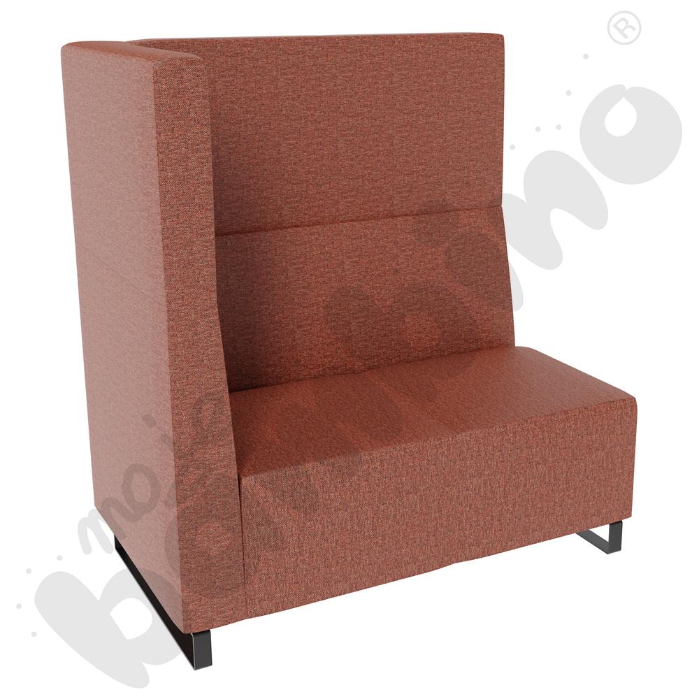 Sofa Universum 2-os. wys. 133 cm, bok średni lewy, tkanina RO06