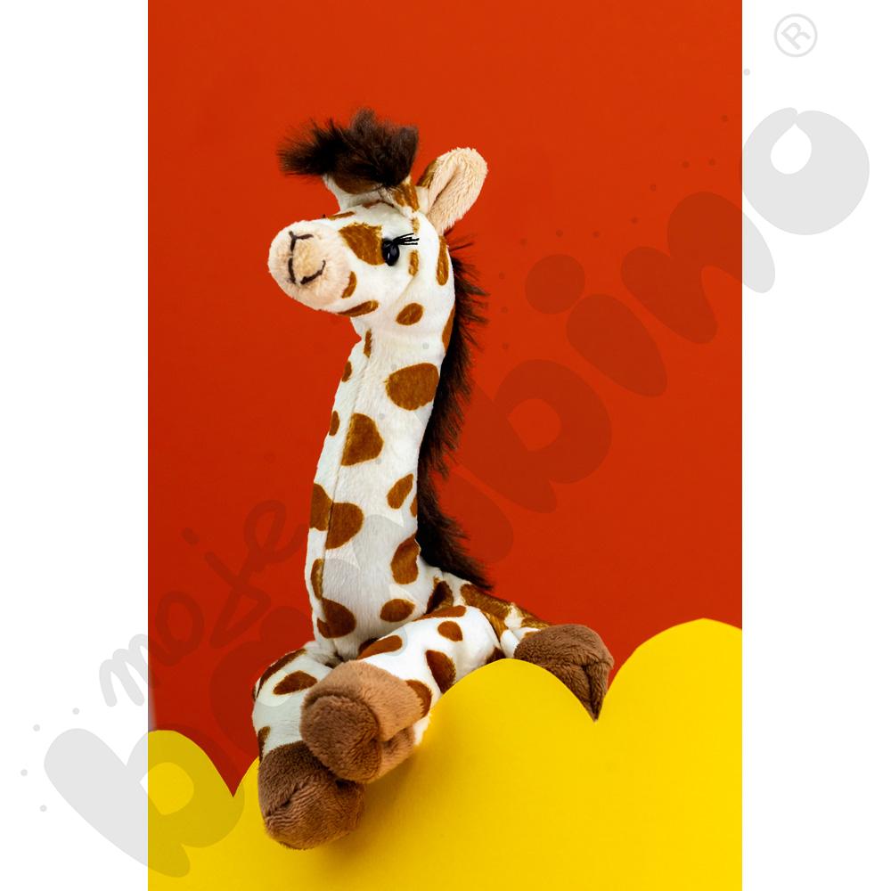 Rękawica pacynka – żyrafa