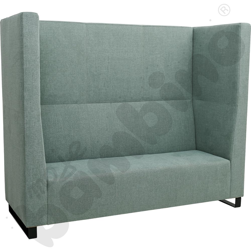 Sofa Universum 3-os. wys. 163 cm, 2 boki wysokie, tkanina KG01