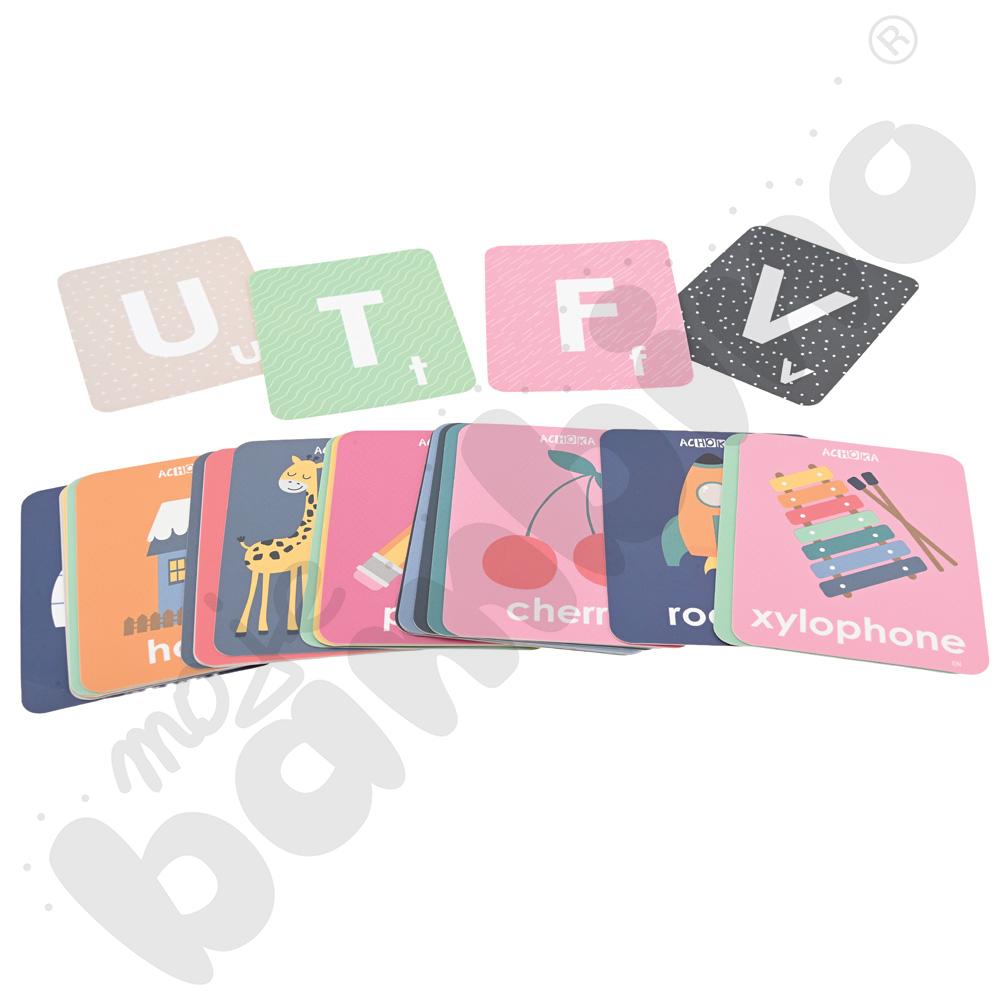 LOGI miniBot - alfabet - w języku angielskim