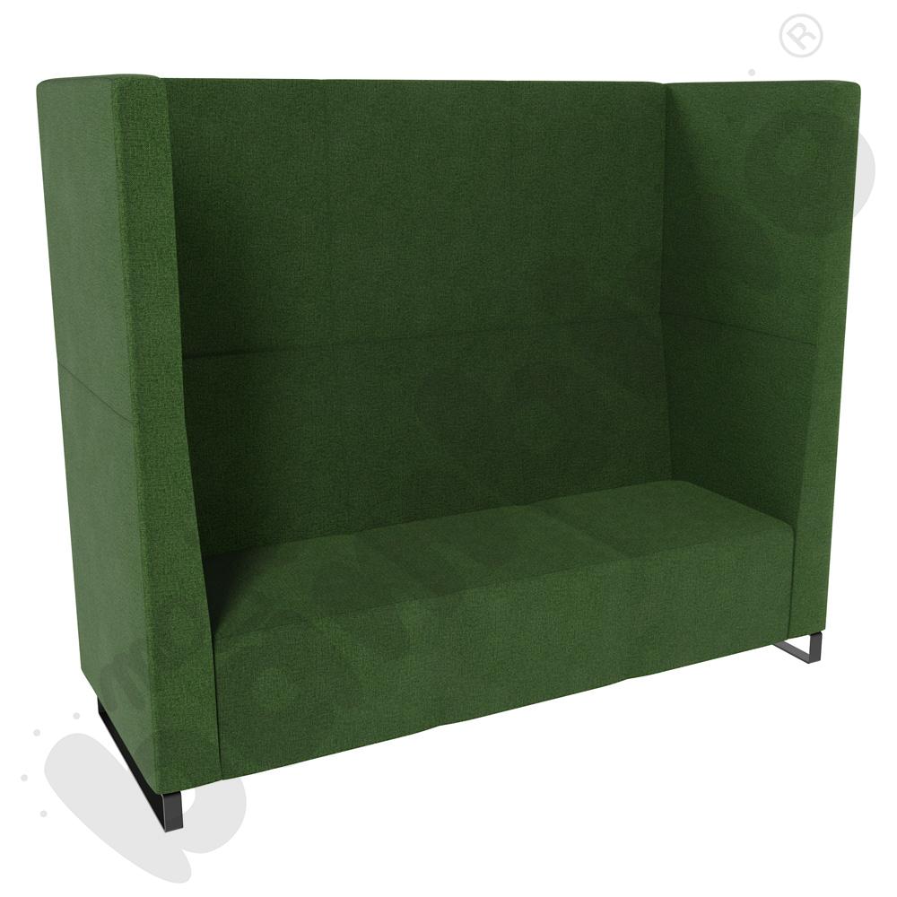 Sofa Universum 3-os. wys. 163 cm, 2 boki wysokie, tkanina KG11