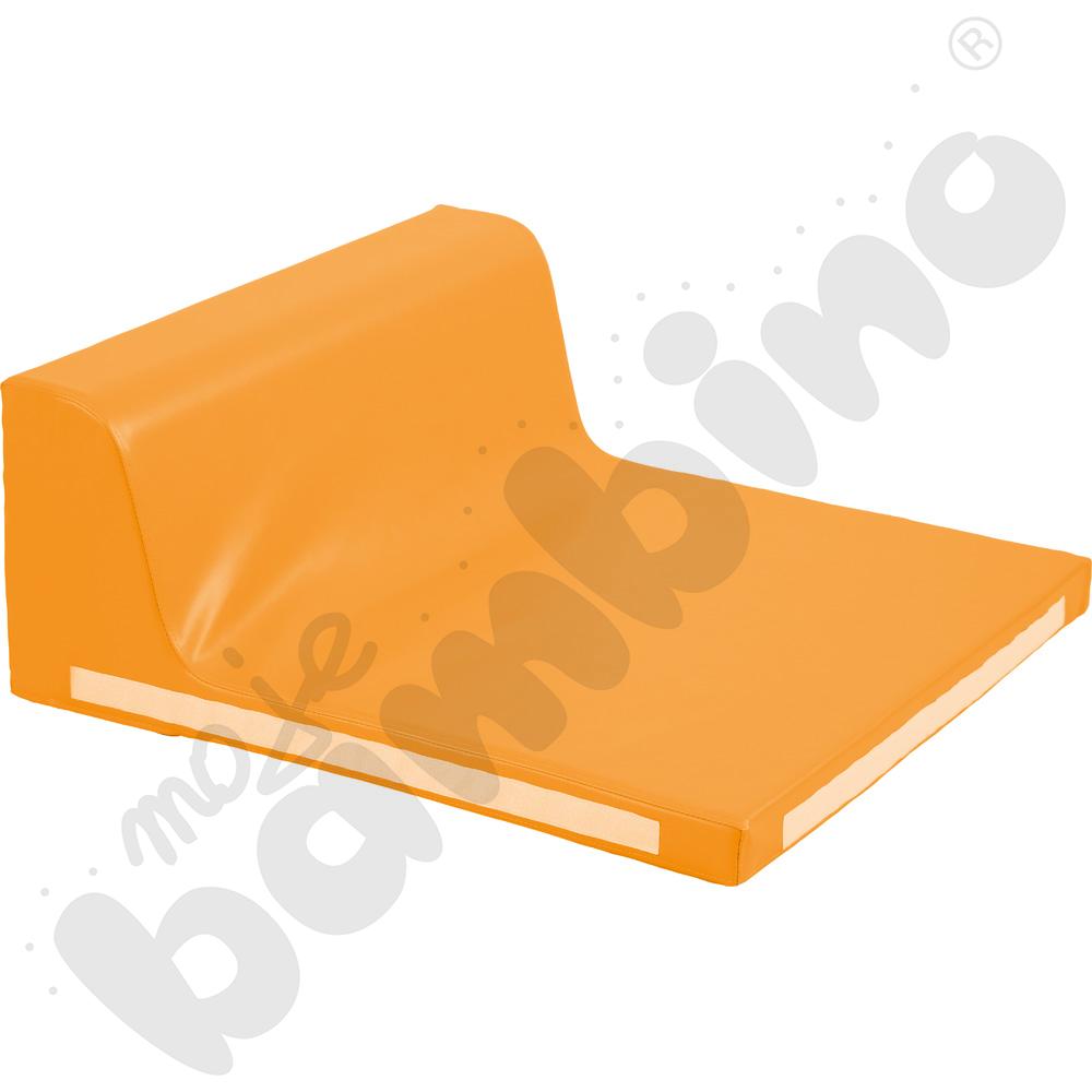 Kanapka leżaczek pomarańczowa - MED