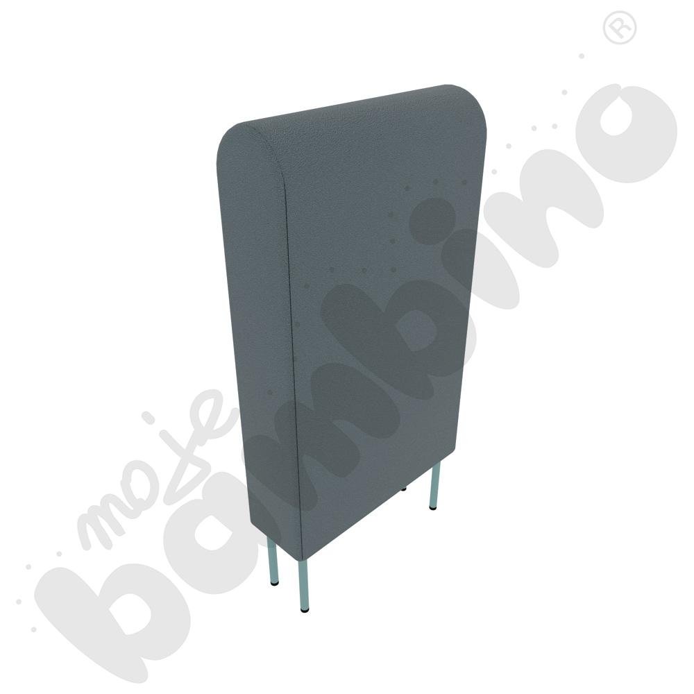 Moduł Versa 60x20x120 cm z plastikowymi stopkami, stelaż turkusowy, tkanina BD13