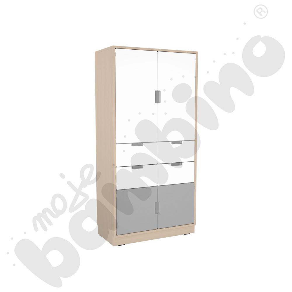 Quadro - zestaw 238, skrzynia klon jasny