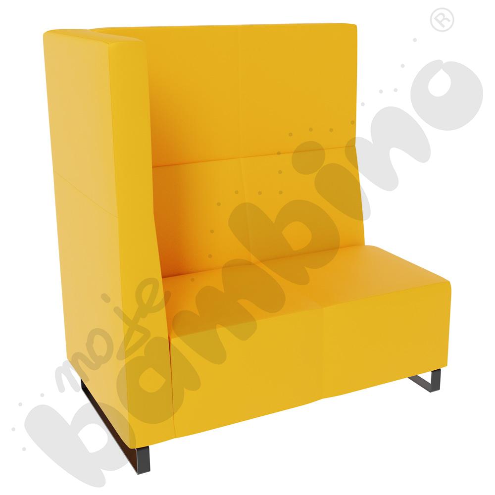 Sofa Universum 2-os. wys. 133 cm, bok średni lewy, tkanina MT09