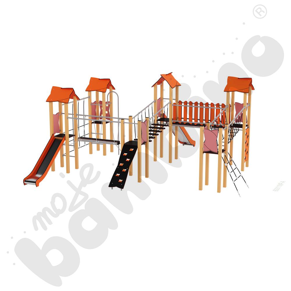 Zestaw Urbi 11, słupy metalowe A