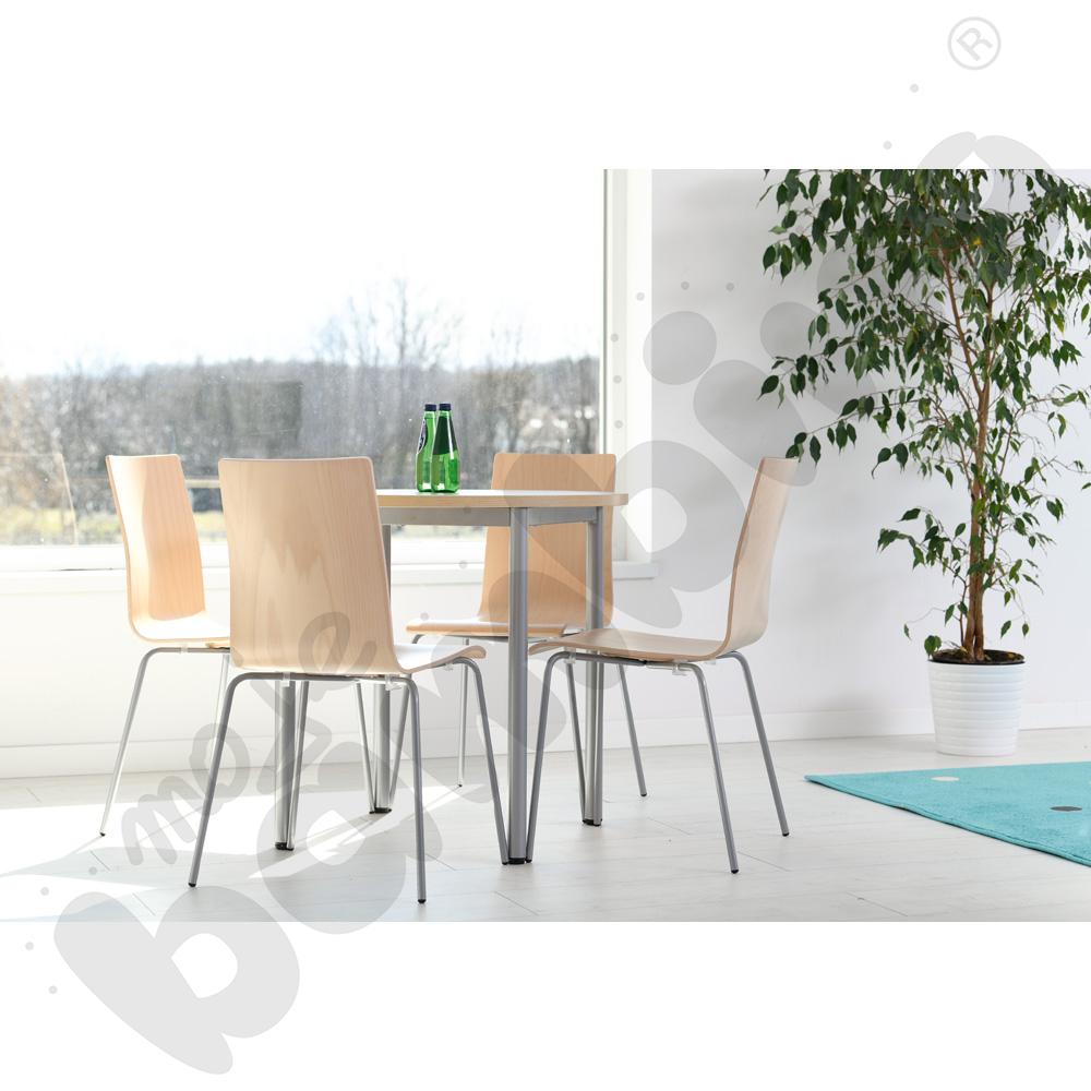 Krzesło Cafe VII aluminium