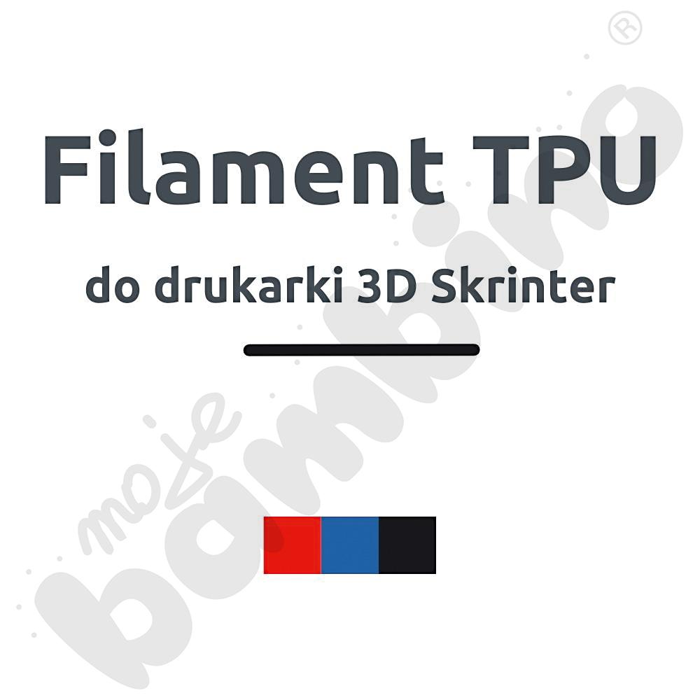 Filament TPU do drukarki 3D Skrinter - czarny