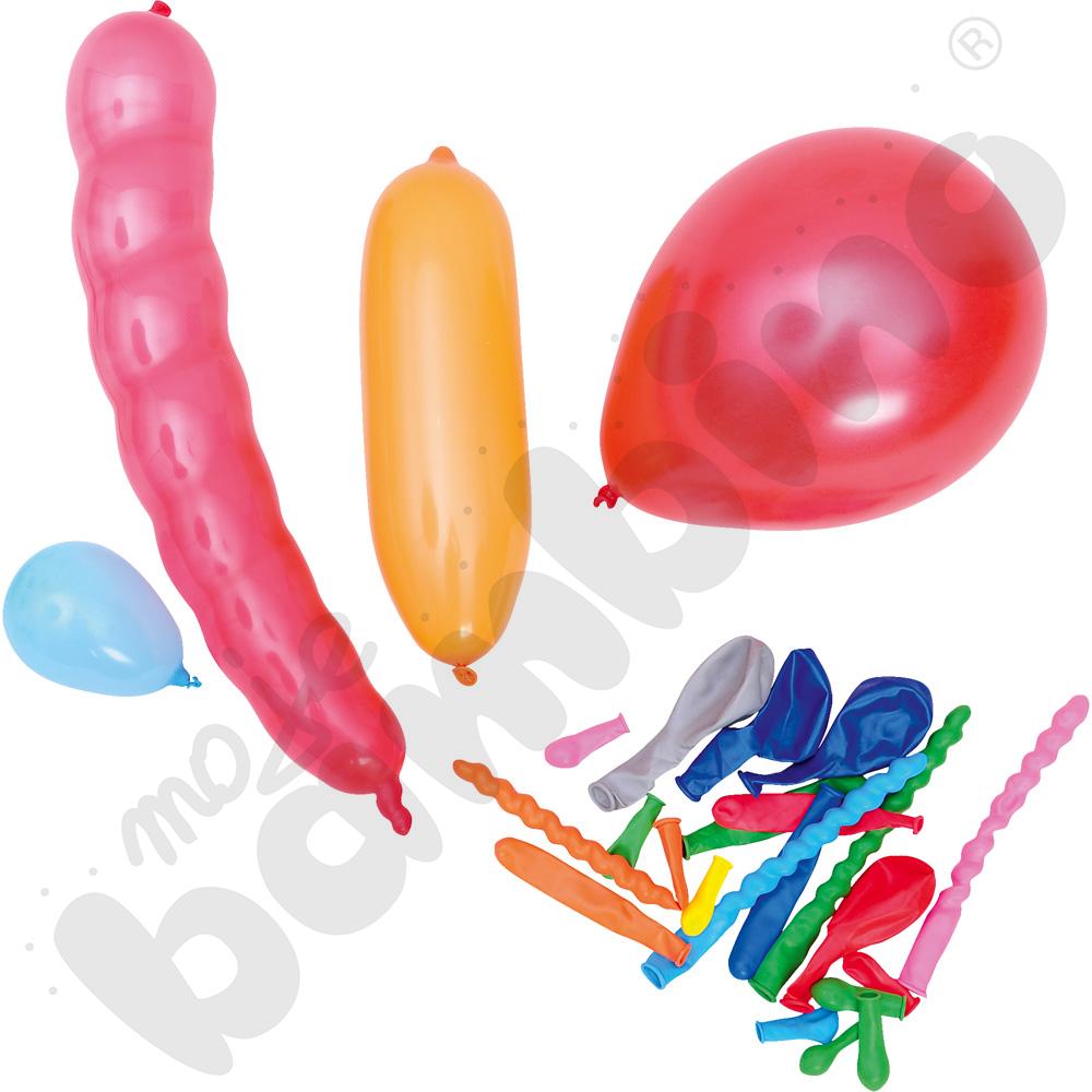 Balony różne kształty