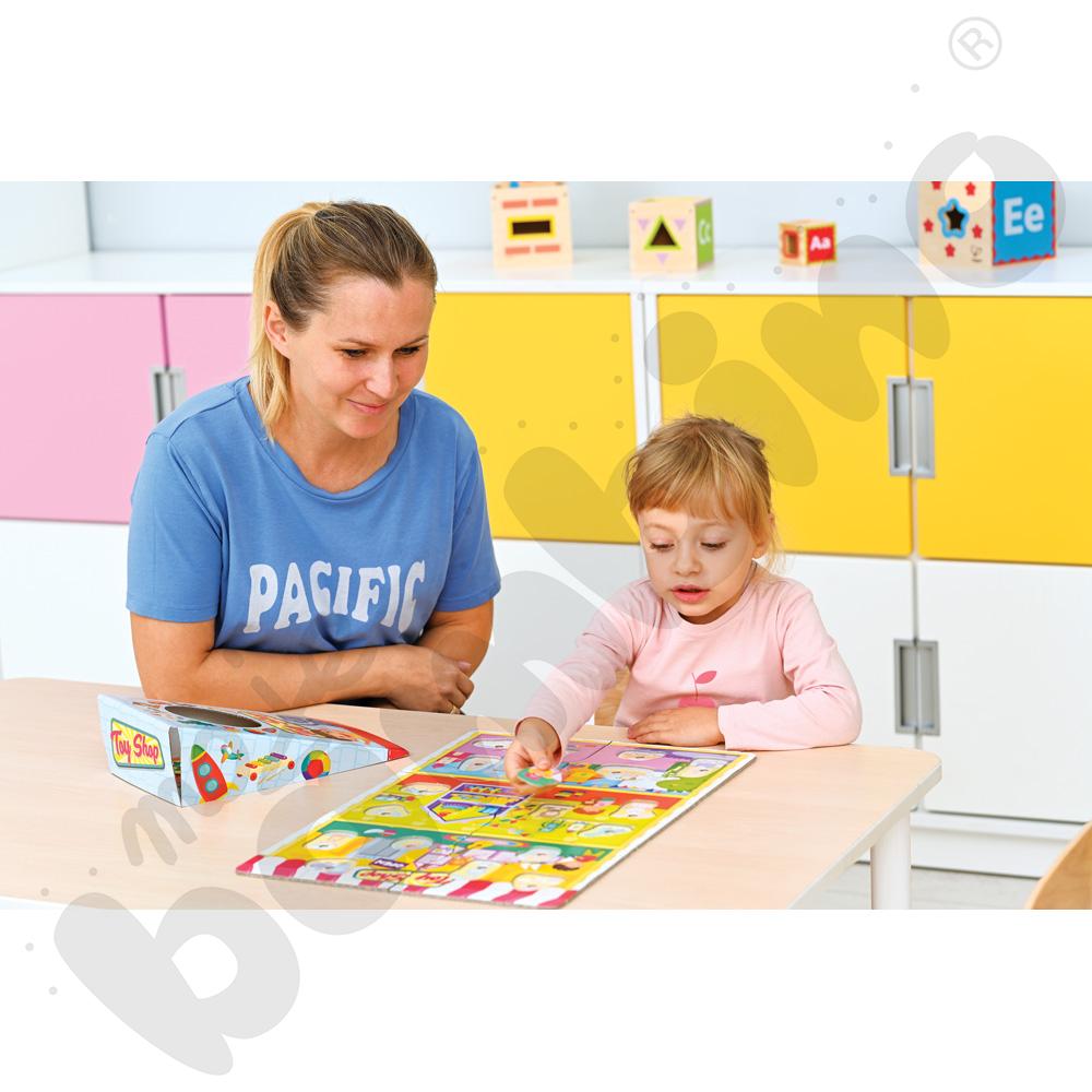 Sklep - układanka Montessori