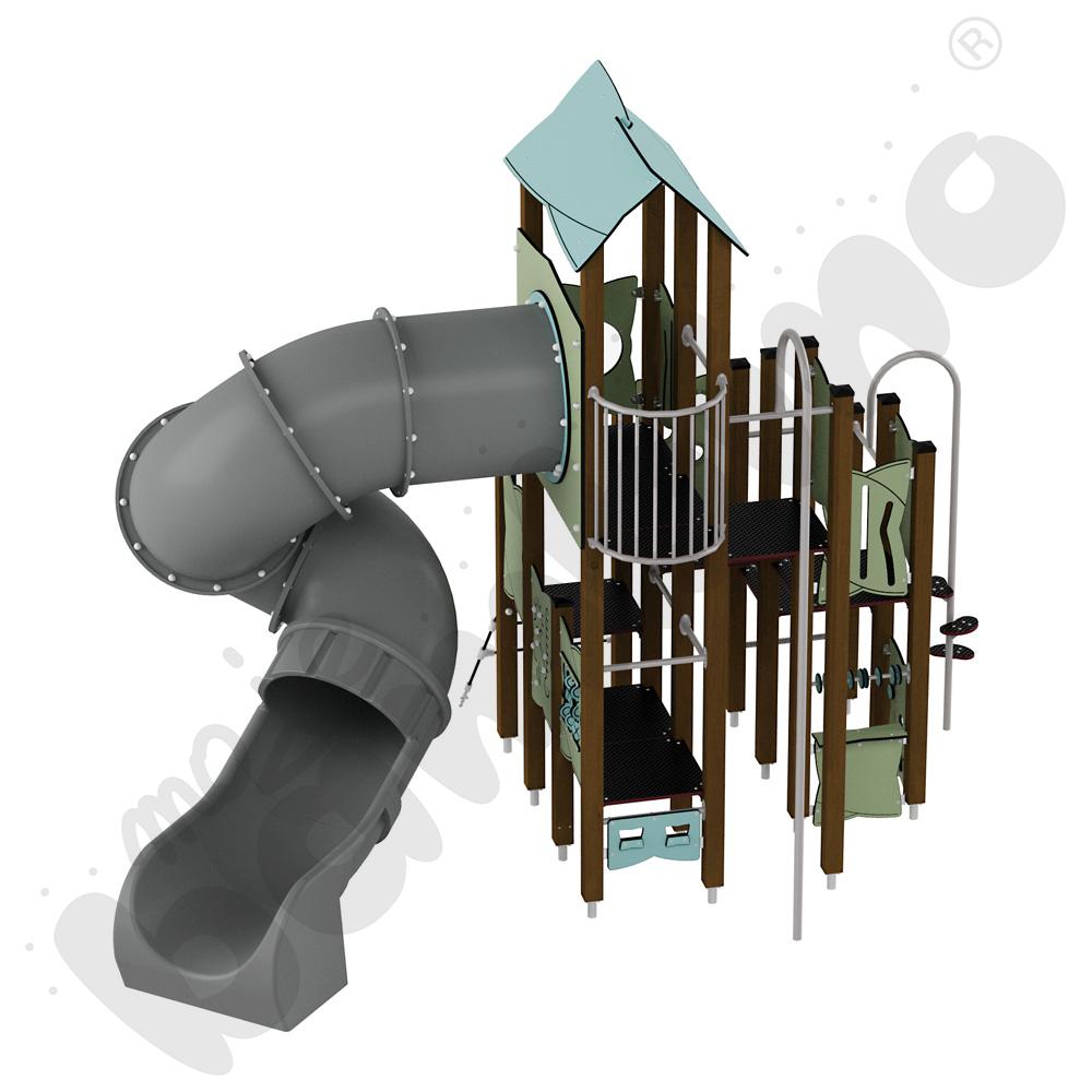 Zestaw Urbi 14, słupy drewniane C