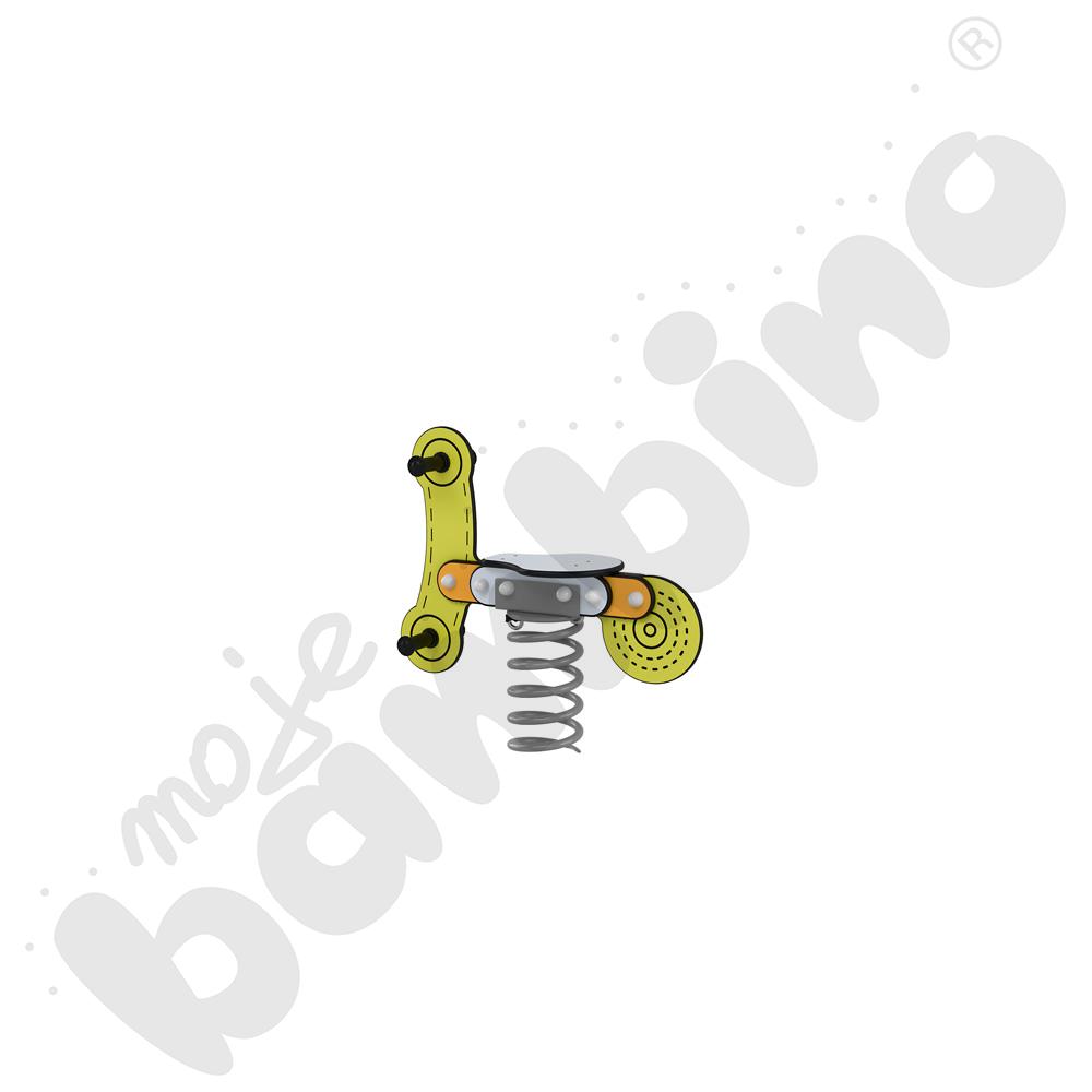 Milo - sprężynowiec 2 na podstawie betonowej