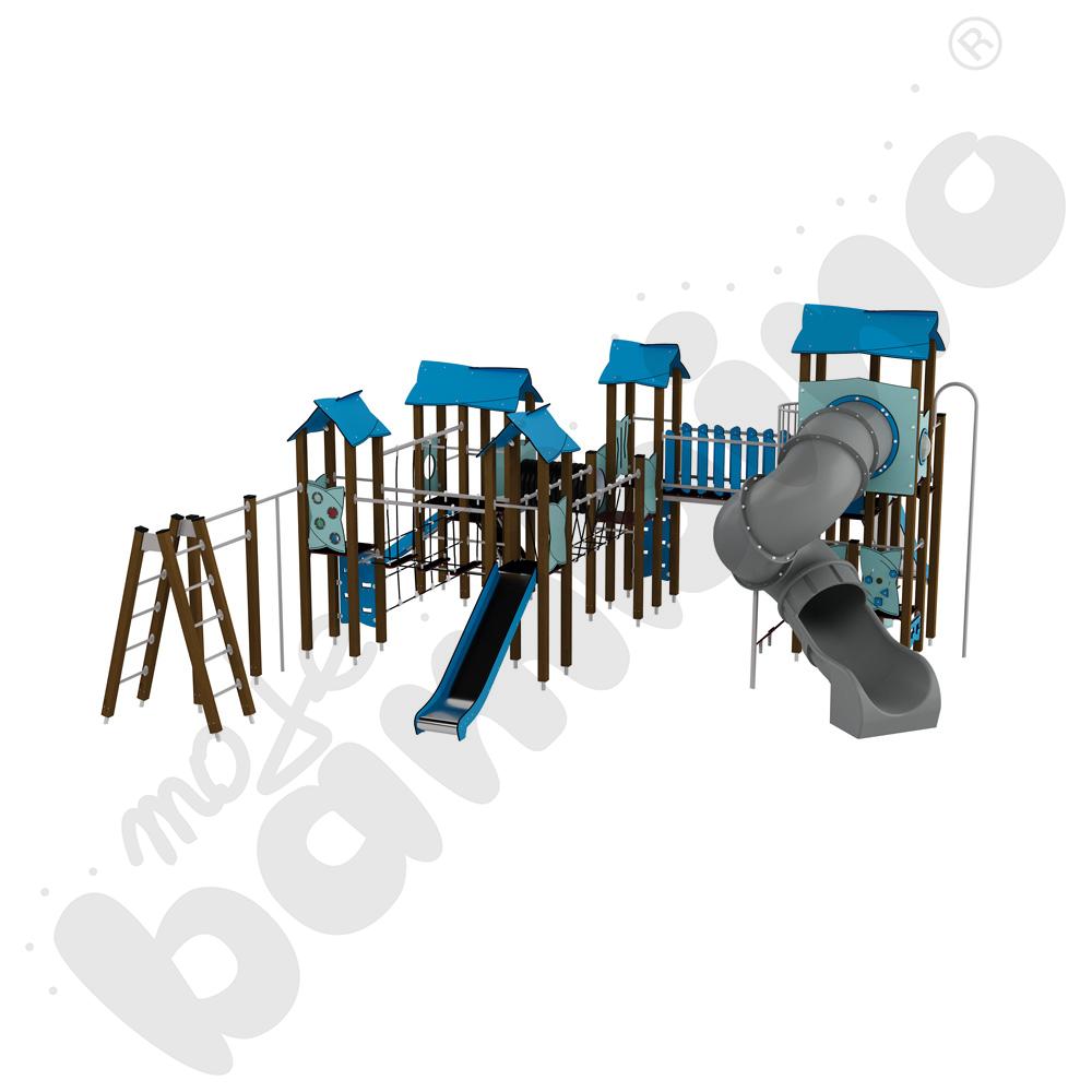 Zestaw Urbi 15, słupy drewniane B