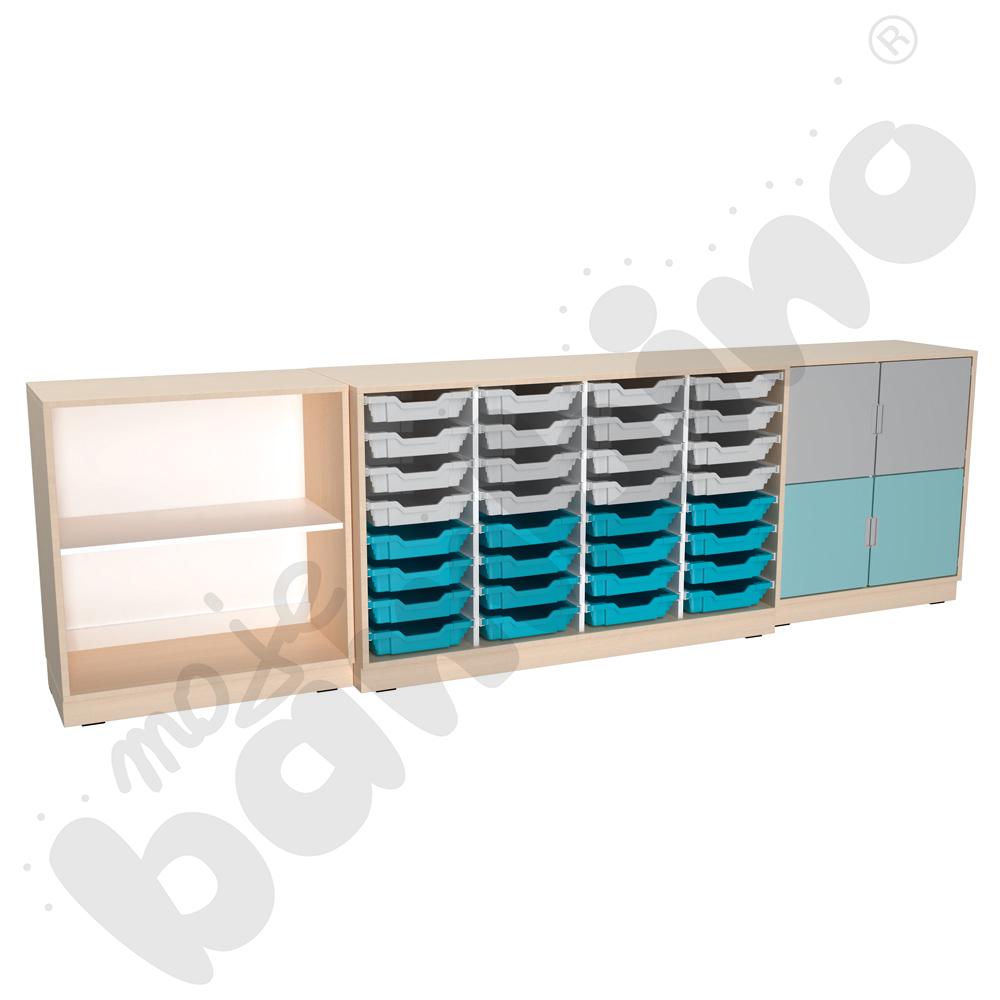 Quadro - zestaw 297 - skrzynia klon jasny