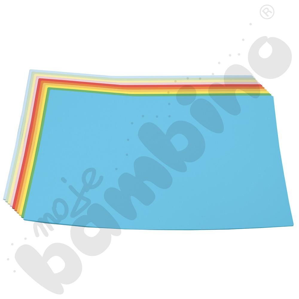 Blok techniczny z kolorowymi kartkami A3